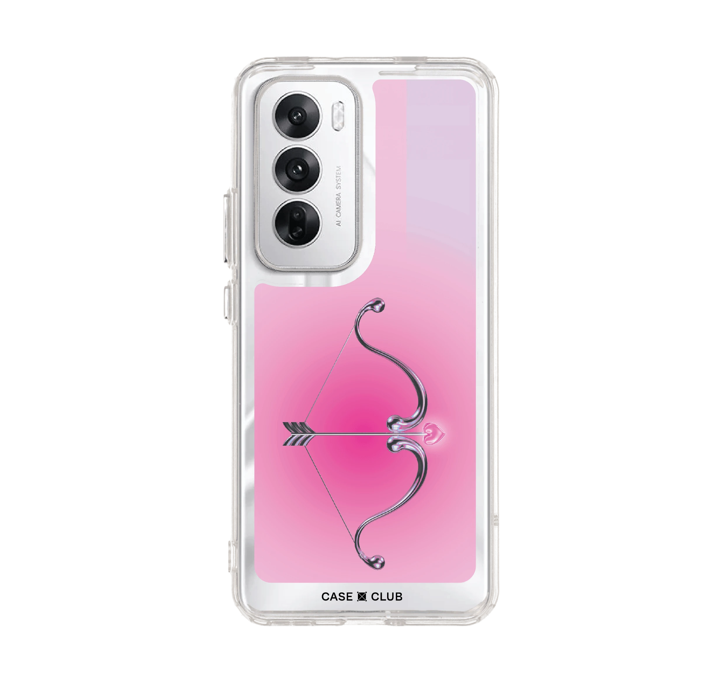 oppo reno 12 clear case cupid